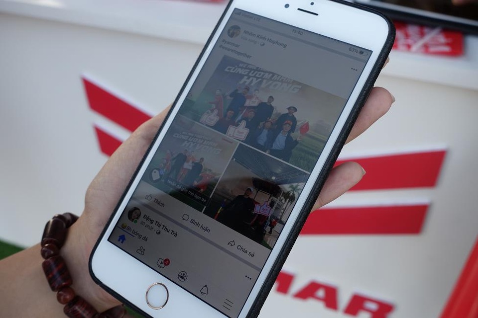 Yanmar mở gian hàng nhà tài trợ cổ vũ bóng đá trận đấu Việt Nam - Thái Lan - 6 Yanmar mở gian hàng nhà tài trợ cổ vũ bóng đá trận đấu Việt Nam - Thái Lan - 6