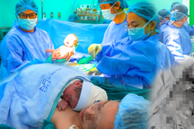 Bệnh viện ở TPHCM lần đầu làm thủ thuật "cực kỳ hiếm" cứu con trong bụng mẹ