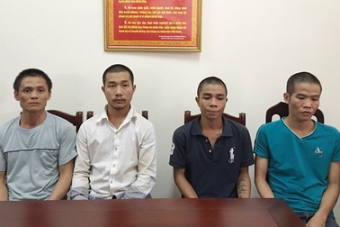 Bắt 4 đối tượng trốn truy nã ở các tỉnh Tây Nguyên và phía Nam