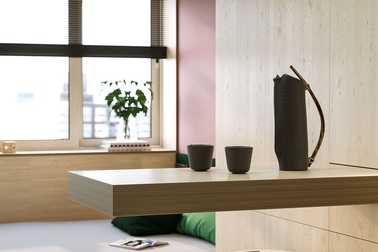 Chiêm ngưỡng căn hộ siêu nhỏ với thiết kế “đẹp miễn chê”