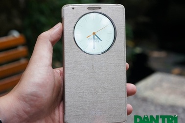 Trên tay LG G3 và bao da QuickCircle sắp bán ra tại Việt Nam