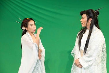 Khả Như và Lê Dương Bảo Lâm lần đầu cùng làm MC