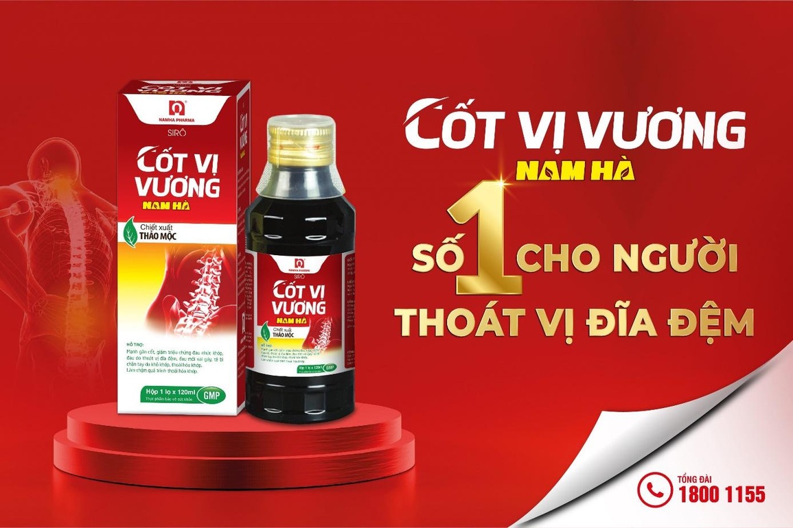Cốt Vị Vương Nam Hà - sản phẩm chuyên biệt cho người thoát vị đĩa đệm - 1 Cốt Vị Vương Nam Hà - sản phẩm chuyên biệt cho người thoát vị đĩa đệm - 1