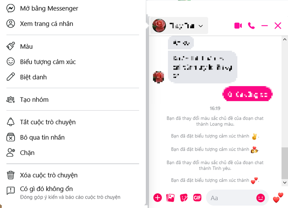 Hướng dẫn thay đổi màu sắc khung chat Messenger trên máy tính và smartphone - 3