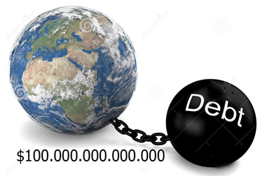 Thế giới đã nợ nhau 100.000 tỷ USD