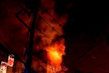 Tạm giữ thanh niên liên quan đến vụ cháy nhà ở phố Tây