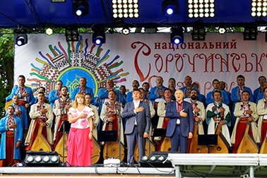 Cộng đồng Việt Nam tại Ucraina tham gia Hội chợ thường niên Sorochinsky Yarmarok