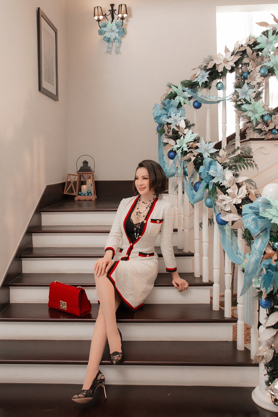 Biệt thự triệu đô của MC Thanh Mai trang hoàng lộng lẫy mùa Giáng sinh - 7 Biệt thự triệu đô của MC Thanh Mai trang hoàng lộng lẫy mùa Giáng sinh - 7
