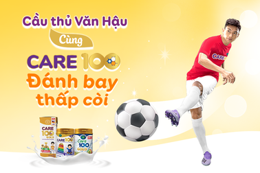 Đoàn Văn Hậu trở thành đại sứ độc quyền của thương hiệu Care 100