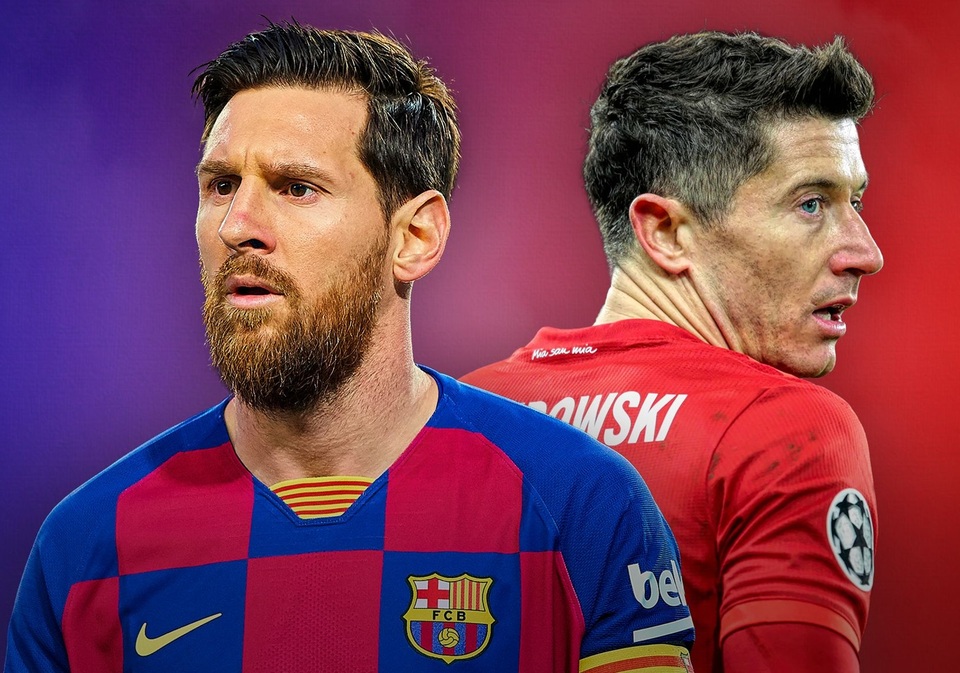 Messi đối đầu Lewandowski: Cuộc chiến nảy lửa của hai “nòng pháo” - 1 Messi đối đầu Lewandowski: Cuộc chiến nảy lửa của hai “nòng pháo” - 1