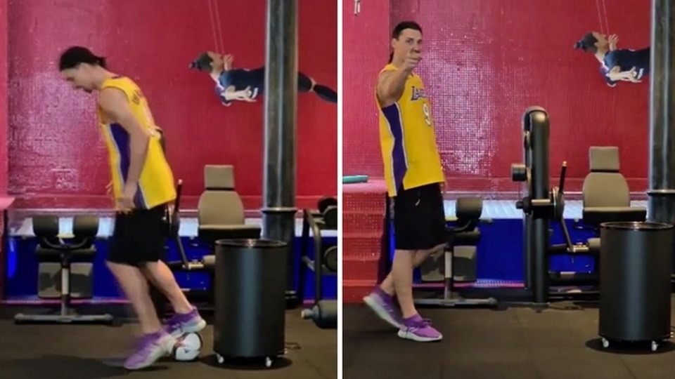 Ibrahimovic đấu kỹ thuật trực tuyến với Pogba - 1