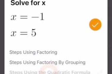 Ứng dụng hỗ trợ giải toán trên smartphone