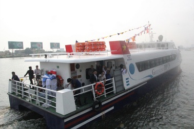 Trước Tết, TPHCM có thêm tàu cao tốc đi Vũng Tàu