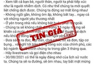 Tin giả về phát ngôn của Phó Thủ tướng Vũ Đức Đam tràn lan Facebook