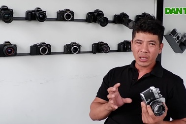 Bộ sưu tập máy ảnh của chàng trai miền Tây