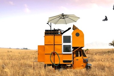 Khám phá nhà “xe kéo” siêu nhỏ tiện dụng