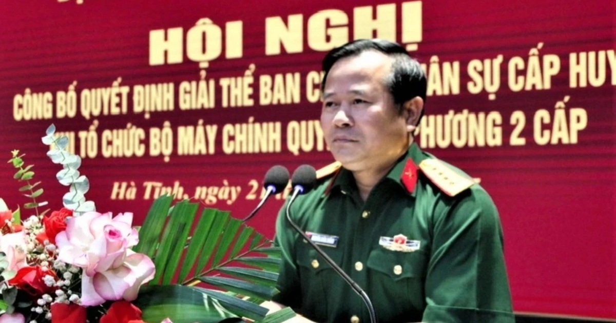 Nhiều địa phương công bố giải thể Ban Chỉ huy Quân sự cấp huyện