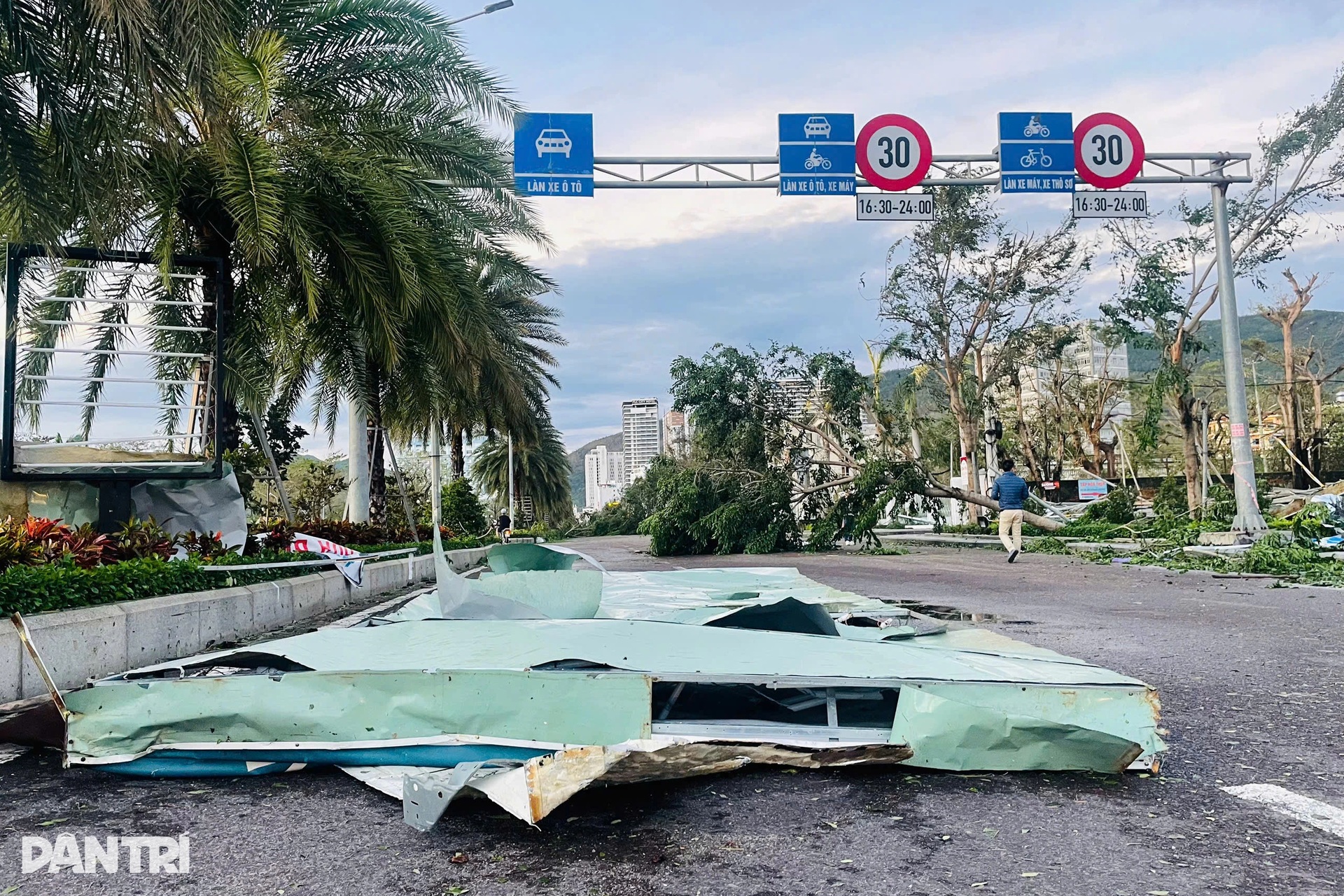 Quy Nhơn tan hoang sau bão Kalmaegi - 10 Quy Nhơn tan hoang sau bão Kalmaegi - 10