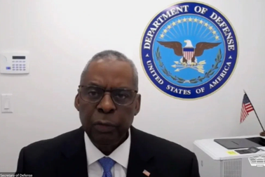Bộ trưởng Quốc phòng Mỹ lần đầu xuất hiện sau khi bí mật nhập viện