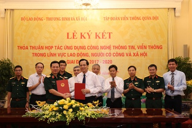 Chỉ số cải cách thấp, Bộ LĐ-TB&XH mời Vietel hỗ trợ nâng cấp hệ thống CNTT