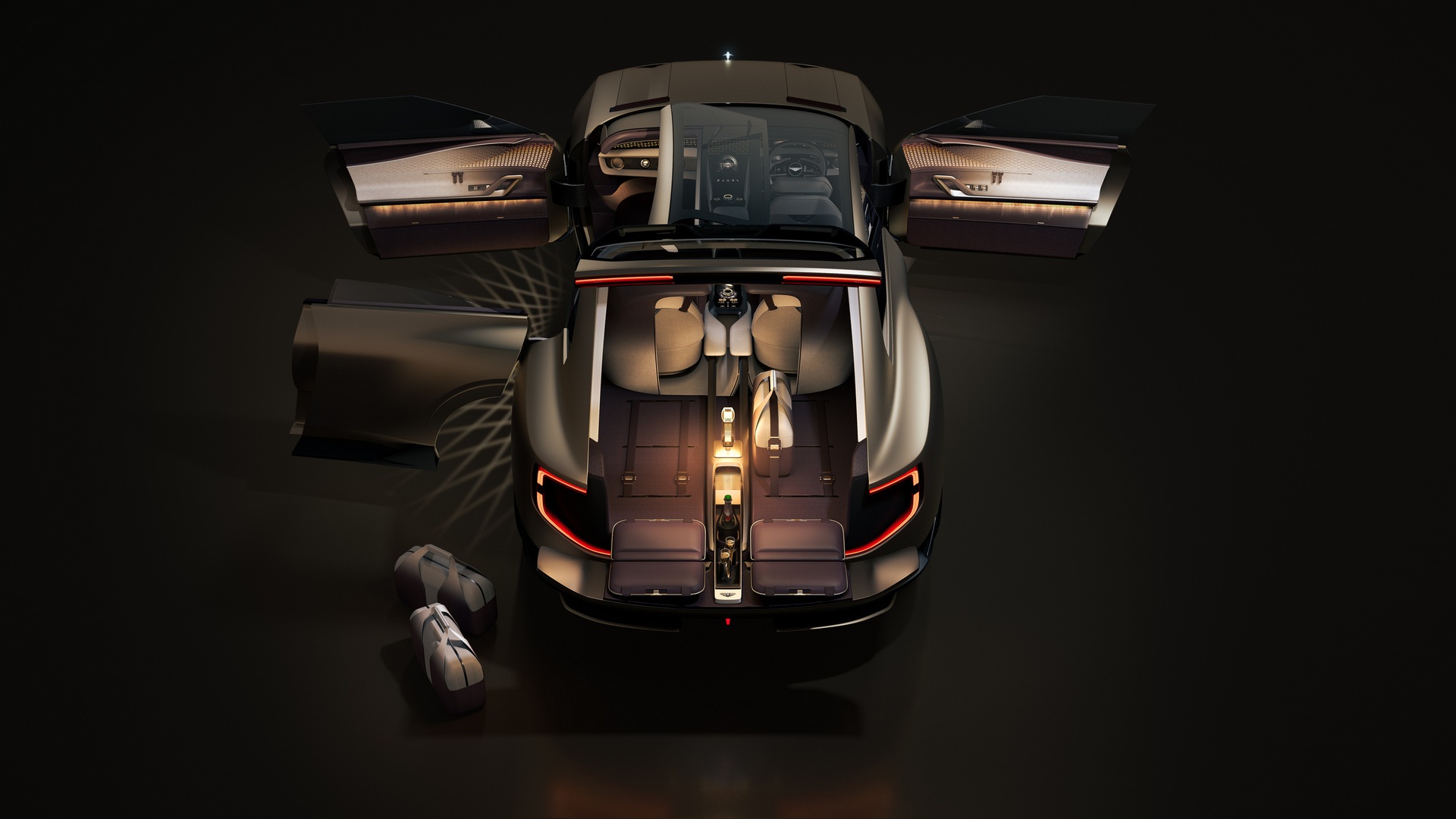 Xe điện đầu tiên của Bentley không có ghế phụ phía trước - 4 Xe điện đầu tiên của Bentley không có ghế phụ phía trước - 4