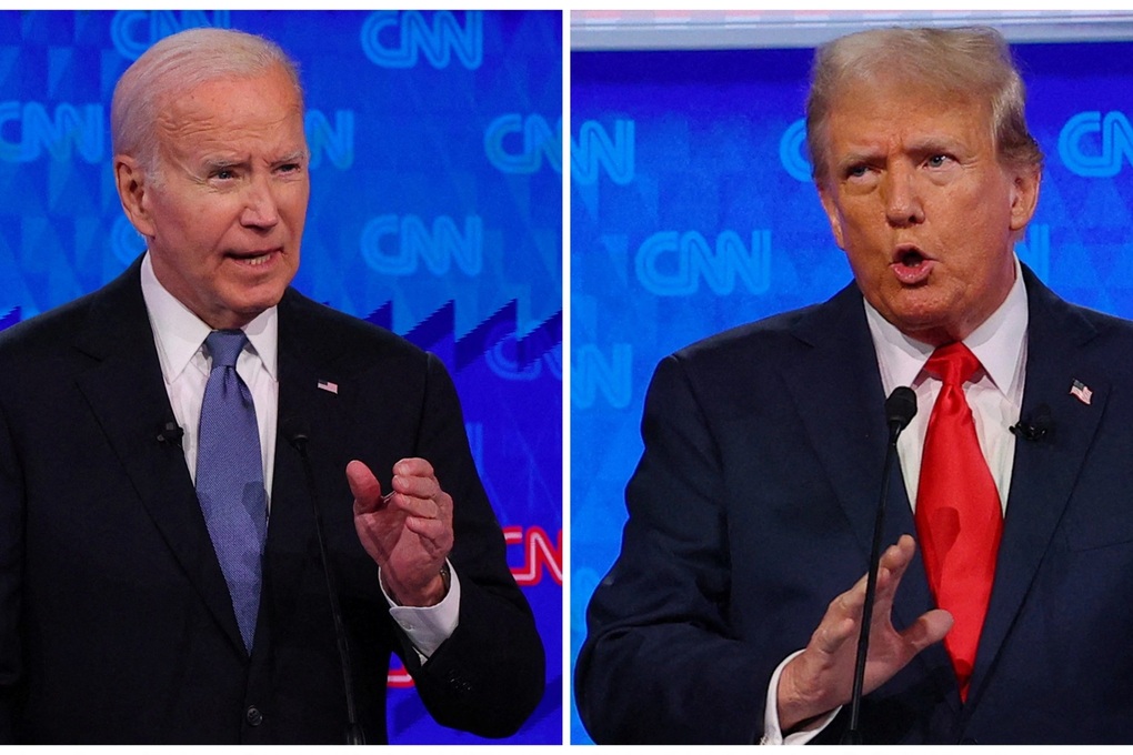 Ông Trump lên tiếng sau khi Tổng thống Biden dừng tranh cử - 1 Ông Trump lên tiếng sau khi Tổng thống Biden dừng tranh cử - 1