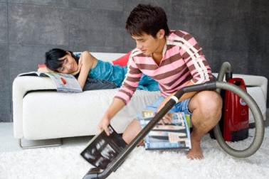 Chồng khó chịu!