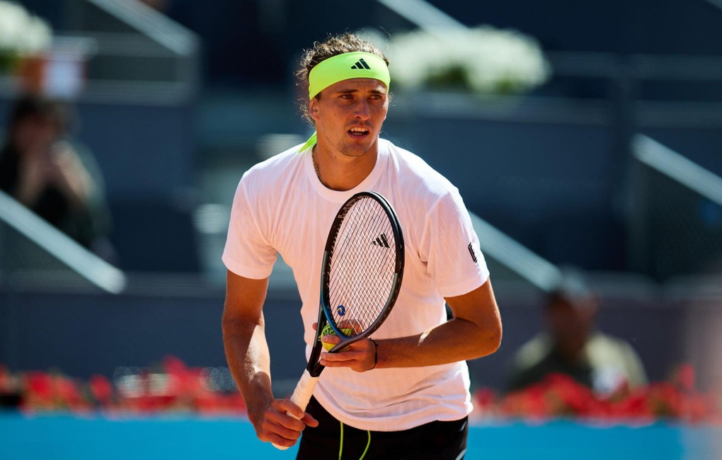Zverev, Fritz, Mensik khởi đầu thuận lợi ở Madrid Open - 1 Zverev, Fritz, Mensik khởi đầu thuận lợi ở Madrid Open - 1