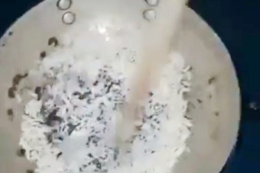 Đang làm rõ video clip nghi gạo giả ở Cà Mau