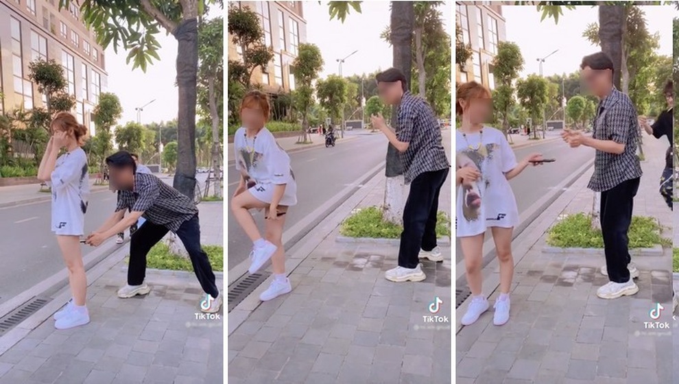 TikToker Việt gây phẫn nộ vì làm video cổ xúy hành vi quấy rối tình dục - 2 TikToker Việt gây phẫn nộ vì làm video cổ xúy hành vi quấy rối tình dục - 2