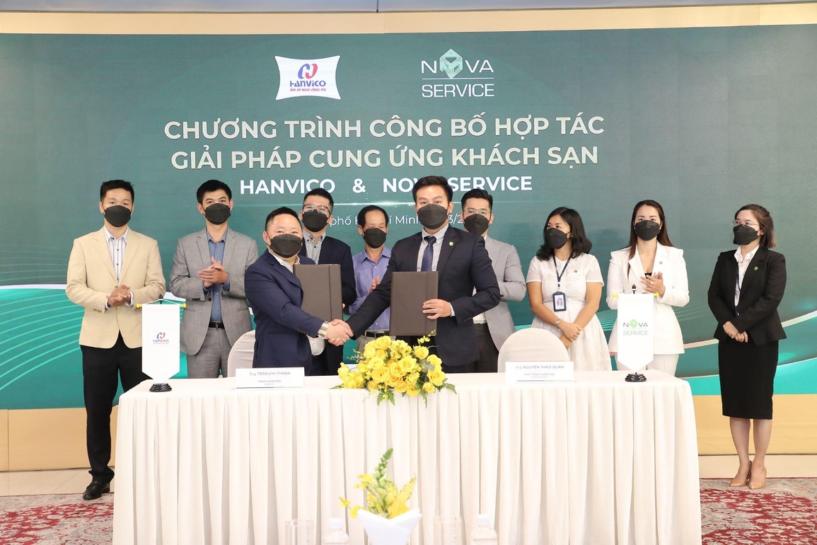 Hanvico ký kết hợp tác chiến lược với Nova Service - 1 Hanvico ký kết hợp tác chiến lược với Nova Service - 1
