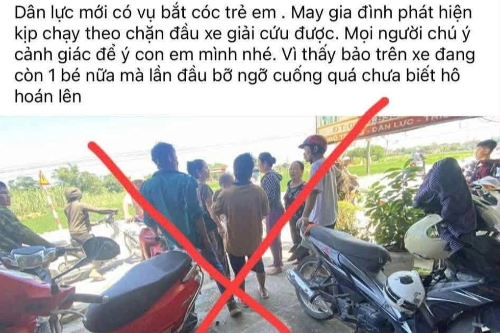 Công an vào cuộc vụ thông tin nữ giáo viên bị nghi bắt cóc 2 trẻ em - 1 Công an vào cuộc vụ thông tin nữ giáo viên bị nghi bắt cóc 2 trẻ em - 1