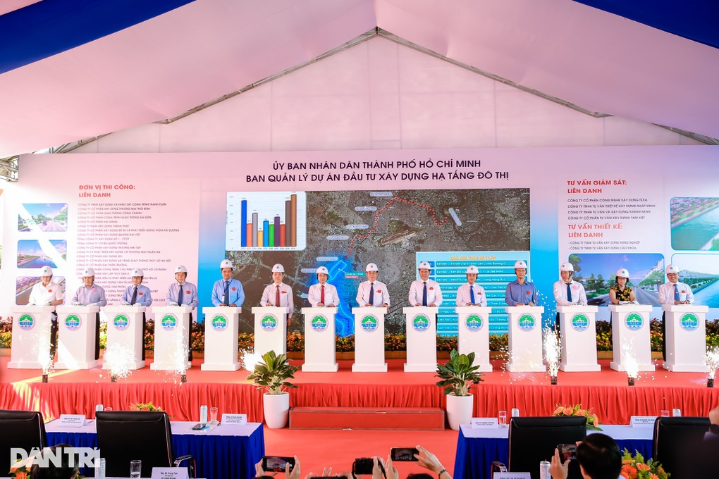 TPHCM khởi công dự án hồi sinh kênh Tham Lương - 1 TPHCM khởi công dự án hồi sinh kênh Tham Lương - 1