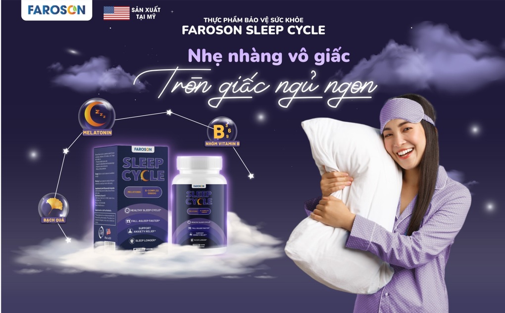 Faroson ra mắt sản phẩm hỗ trợ ngủ ngon giấc - 1 Faroson ra mắt sản phẩm hỗ trợ ngủ ngon giấc - 1
