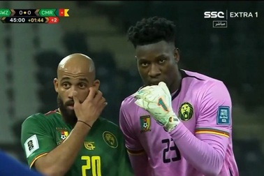 Thủ thành Onana gây tranh cãi lớn vì bỏ khung thành lên… đá phạt