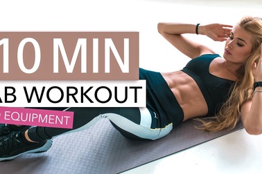 10 phút để có cơ bụng săn chắc như huấn luyện viên xinh đẹp Pamela Reif