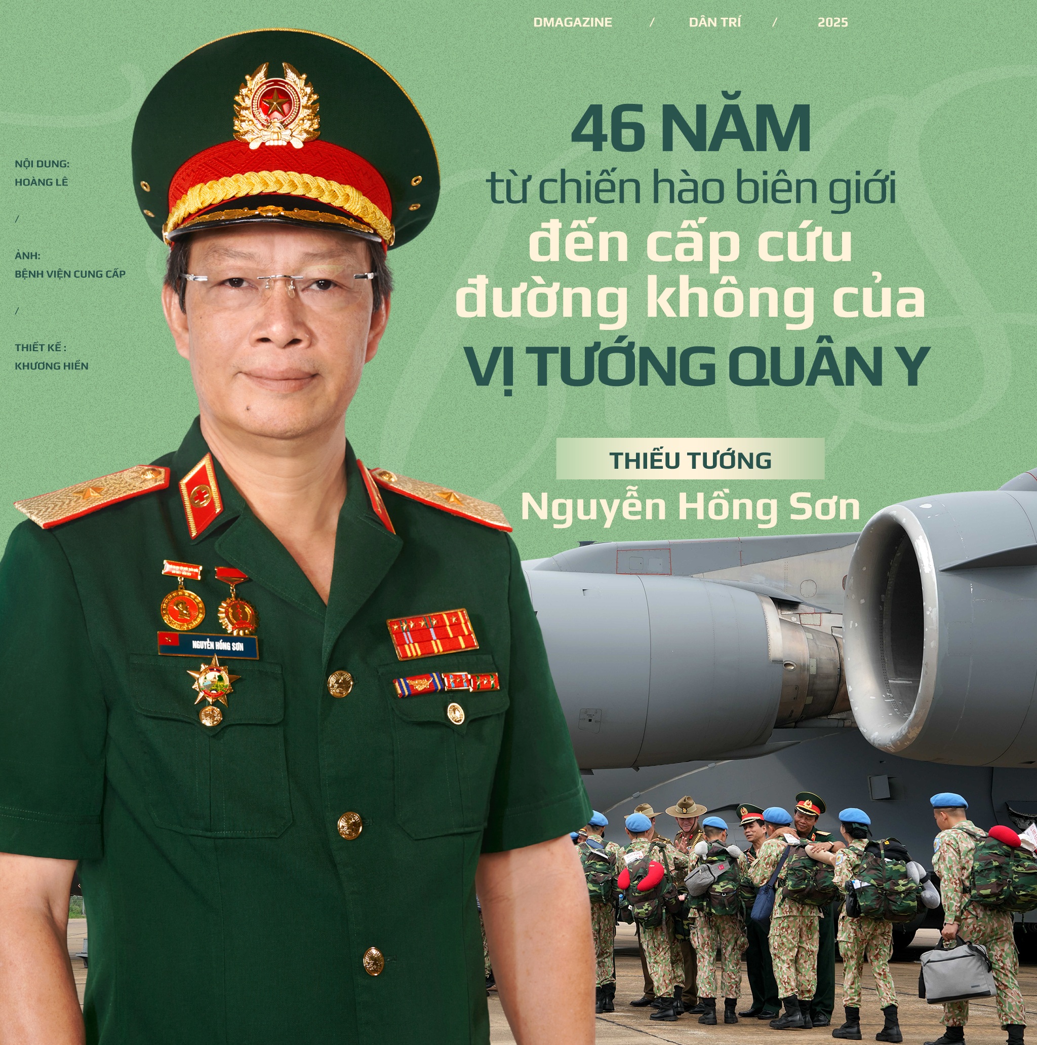 46 năm từ chiến hào biên giới đến cấp cứu đường không của vị tướng quân y