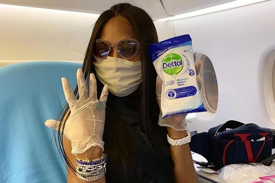 Naomi Campbell nêu cao tinh thần cảnh giác trước dịch Covid-19 - 5 Naomi Campbell nêu cao tinh thần cảnh giác trước dịch Covid-19 - 5