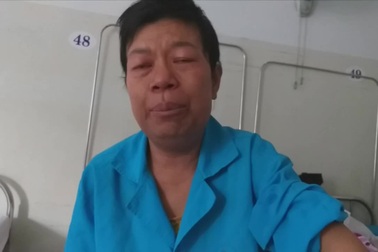 Tủi thân người phụ nữ mắc bệnh ung thư nằm viện một mình không người chăm sóc