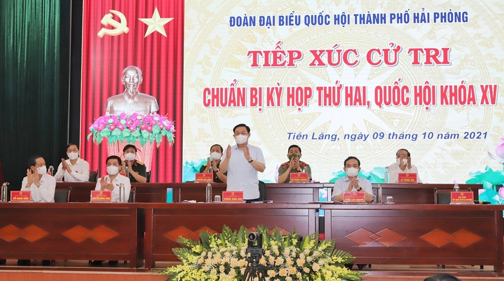 Chủ tịch Quốc hội: Thích ứng an toàn với dịch, tăng độ bao phủ vaccine - 1 Chủ tịch Quốc hội: Thích ứng an toàn với dịch, tăng độ bao phủ vaccine - 1