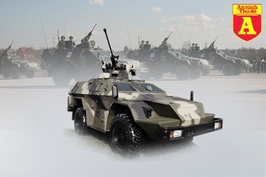 [Infographic] Sức mạnh loại xe đặc nhiệm Nga bỏ lại khi bị IS tấn công