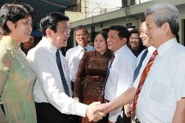 Chủ tịch nước thăm, làm việc với Hội Người Cao tuổi