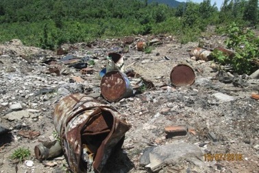 Bãi rác thải khổng lồ: Đều là chất thải của Formosa