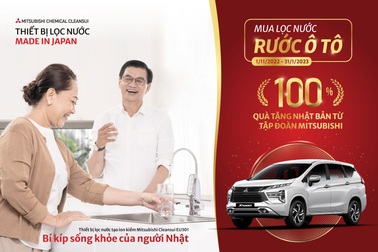 Mitsubishi tung chương trình quay số "Mua lọc nước, rước ô tô"