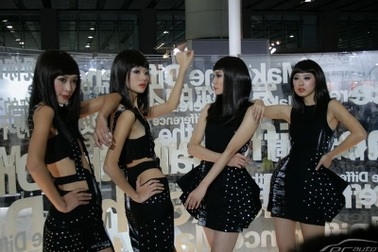 Rạng rỡ người mẫu Triển lãm ô tô Quảng Châu 2009