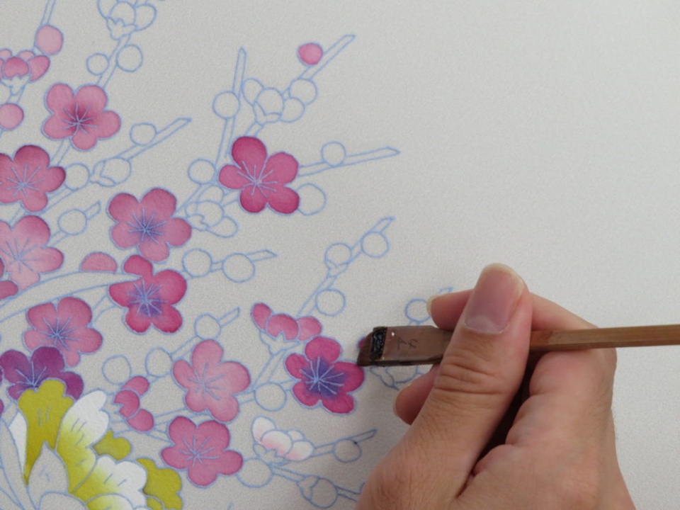 Mục sở thị nhuộm kimono bằng kỹ thuật Kaga Yuzen ở Kanazawa - 6 Mục sở thị nhuộm kimono bằng kỹ thuật Kaga Yuzen ở Kanazawa - 6