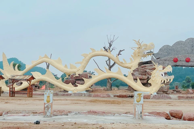 Tượng rồng giống... giun gây xôn xao ở Thanh Hóa