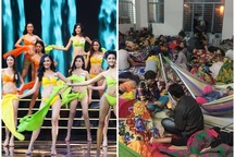 Giữa bão lũ vẫn thi "Hoa hậu Hoàn vũ", người trong cuộc nói gì?