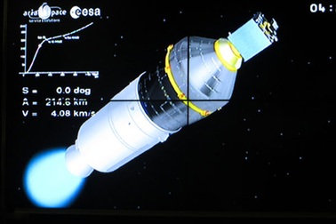 Hình ảnh vệ tinh VNREDSat-1 bay vào vũ trụ