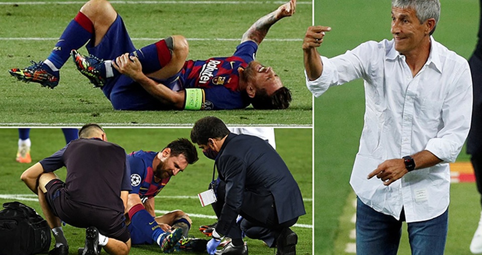 Messi có nguy cơ vắng mặt ở trận sinh tử gặp Bayern Munich - 1 Messi có nguy cơ vắng mặt ở trận sinh tử gặp Bayern Munich - 1